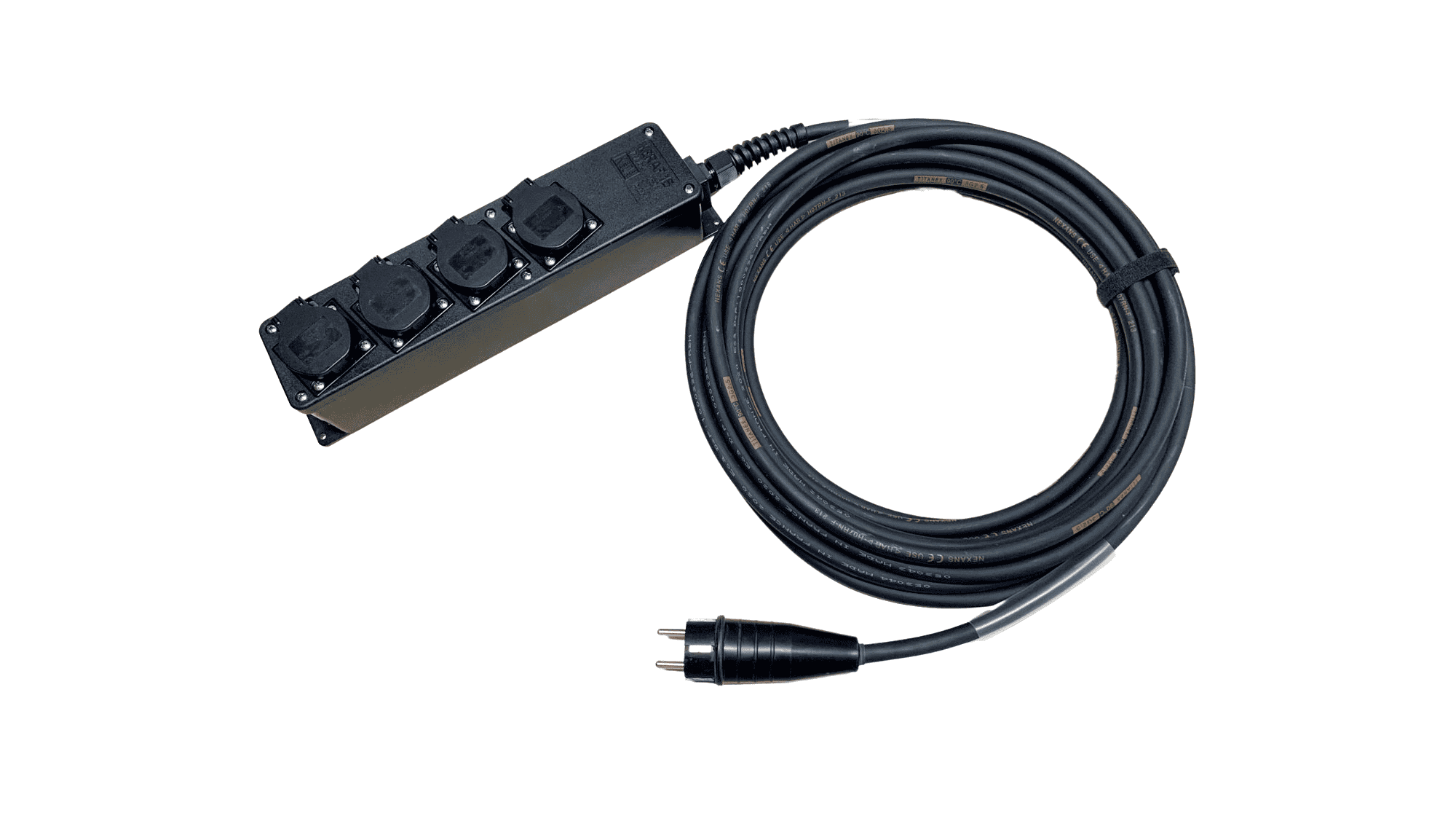 Schuko verdeeldoos 3m -3x2,5 mm² - Afbeelding 2
