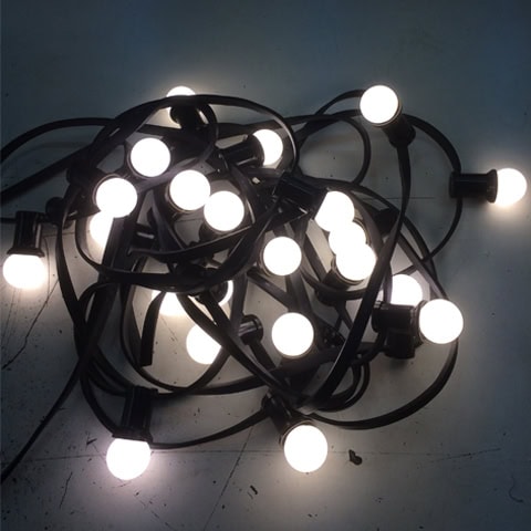 Lichtsnoer Prikkabel LED Wit (25m)