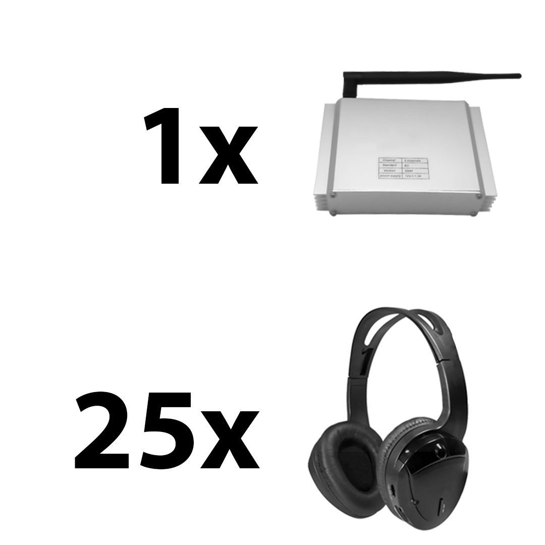 Silent Disco set (25x)