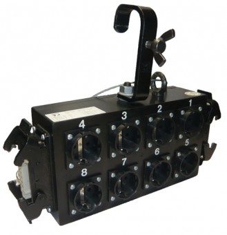 Harting break out 8x schuko