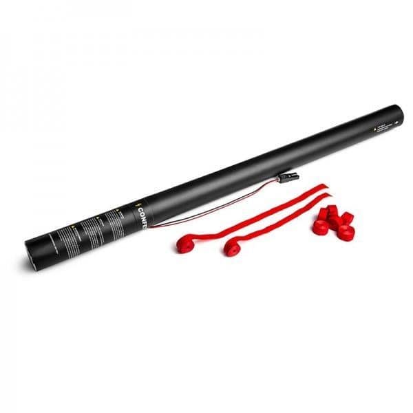 Electric cannon streamer papier 80cm rood