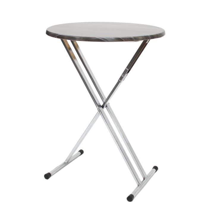 Statafel metal rond