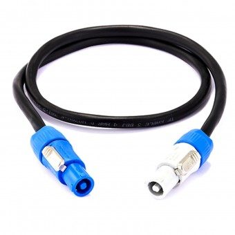 Powercon verlengkabel 3 meter