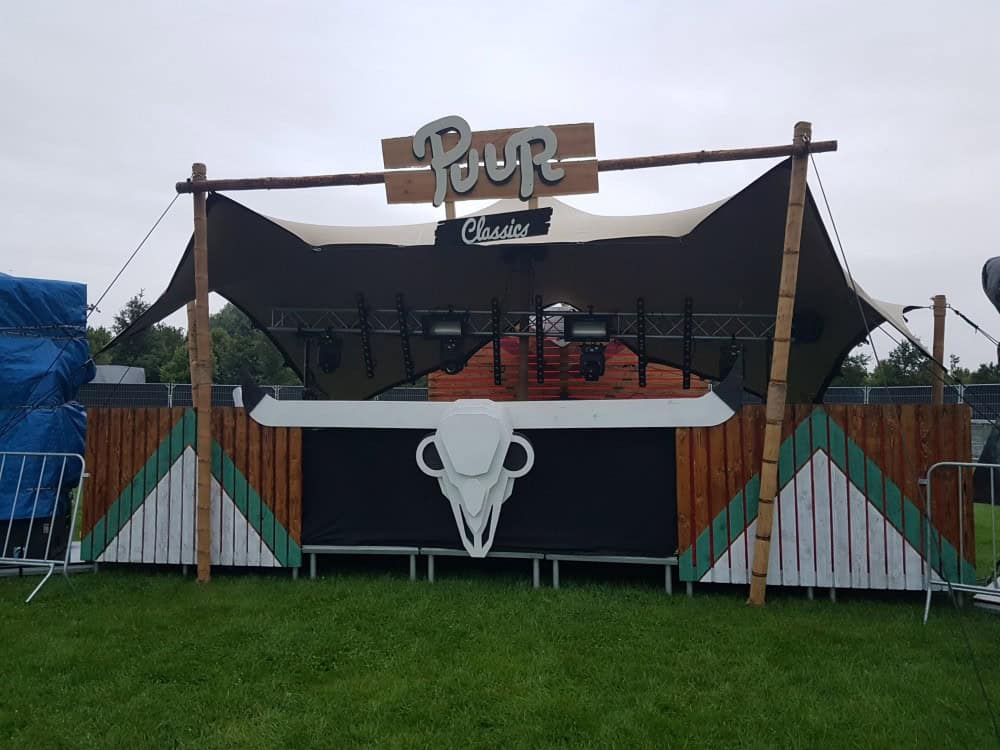 Stretch tent, 5,0 x 7,5 mtr., "Chino"