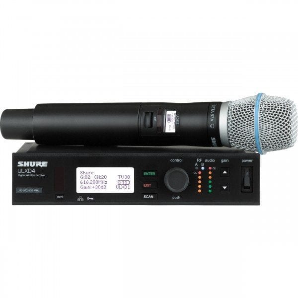 Shure ULX-D Beta87A Microfoon set draadloos