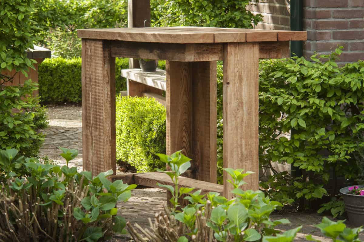 Statafel Groot Hout Inklapbaar - Afbeelding 4