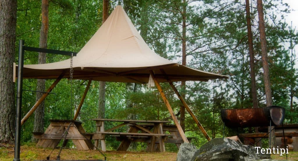 Zweedse tent Nimbus