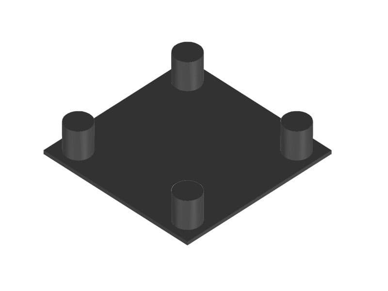 Prolyte H30V Topplate zwart