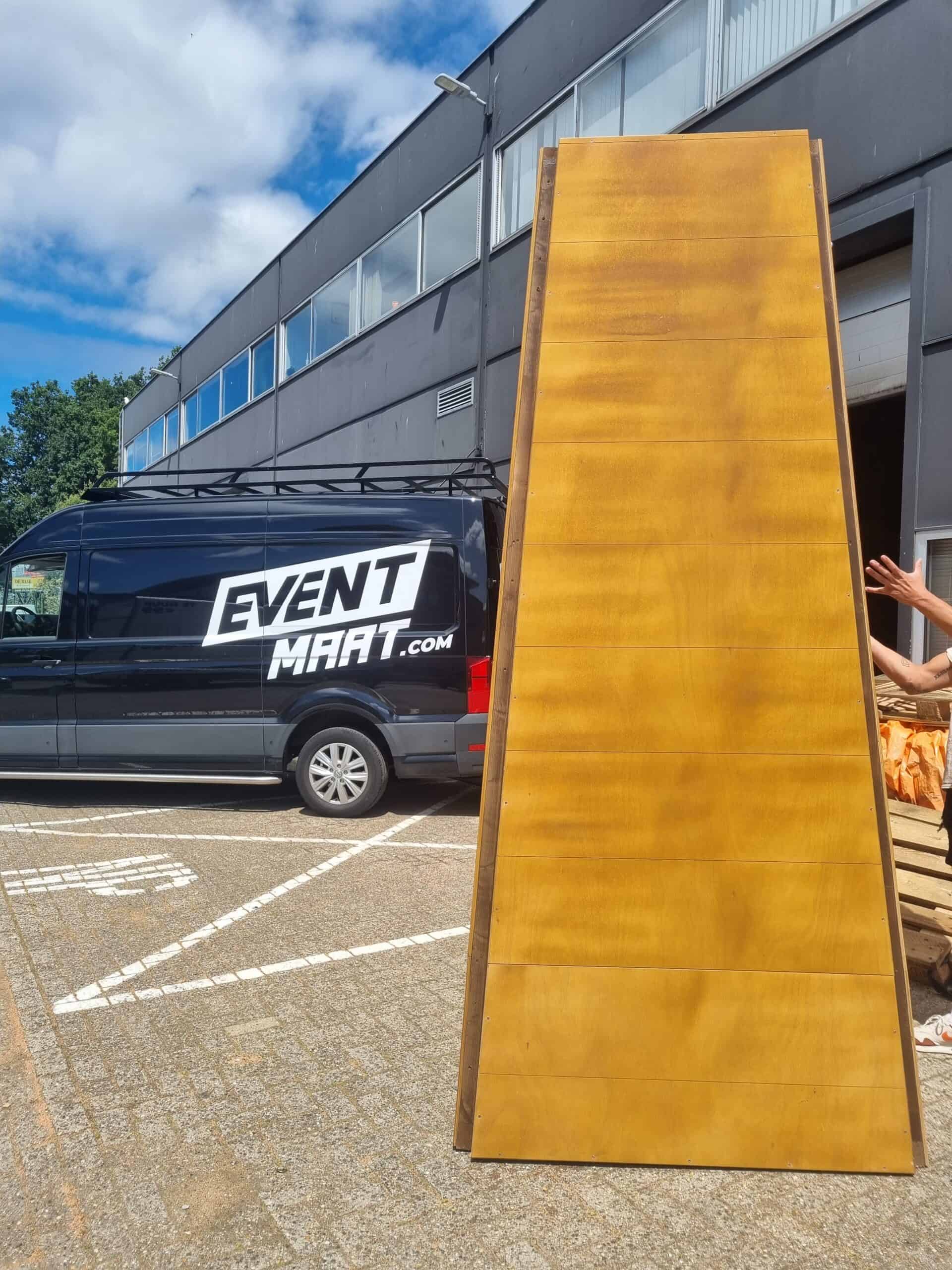Sfeerpilaar Hout (3m) - Afbeelding 5
