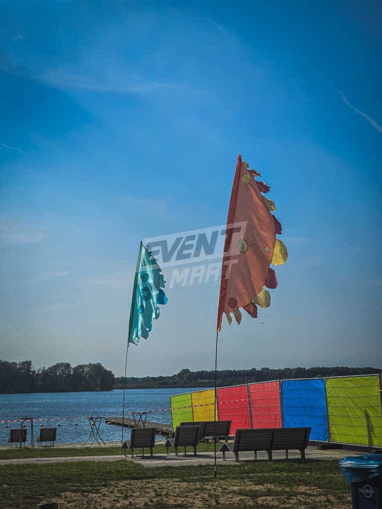 Festival vlaggen pakket 25x - Afbeelding 2