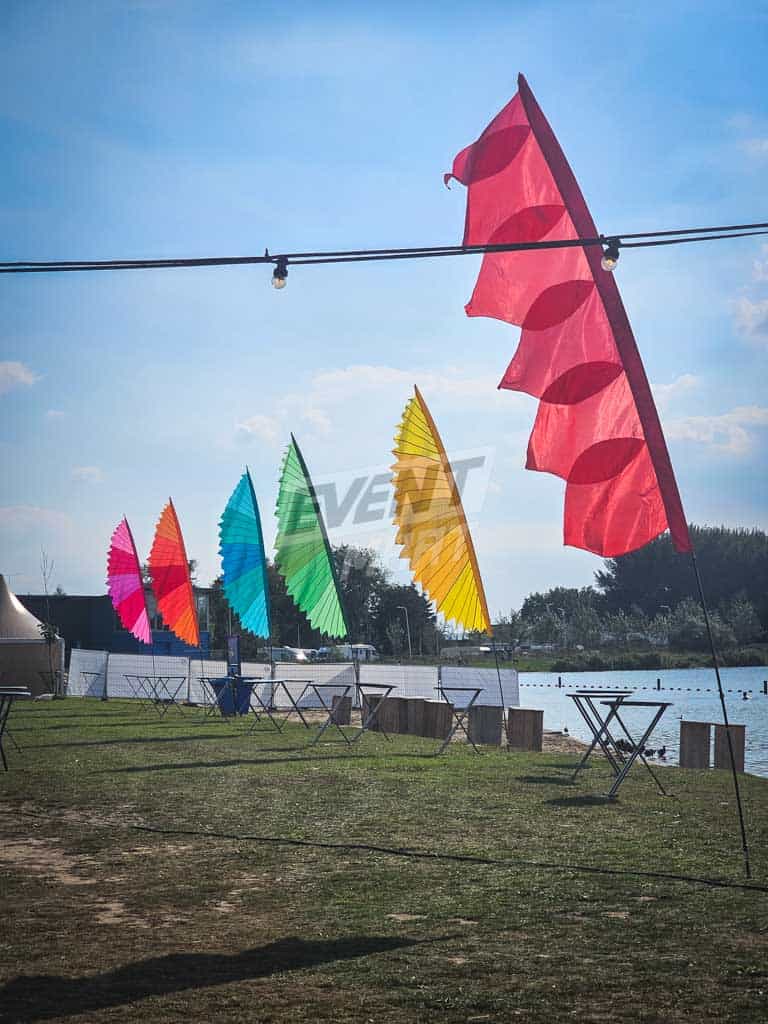 Festival vlaggen pakket 25x - Afbeelding 6