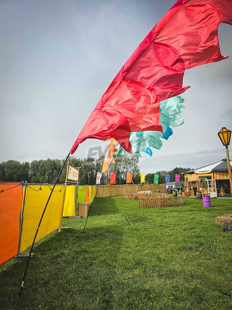 Festival vlaggen pakket 25x - Afbeelding 5