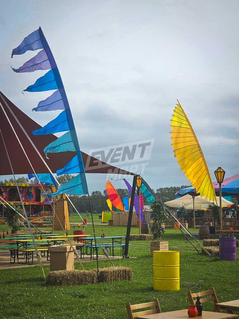 Festival vlaggen pakket 25x - Afbeelding 8
