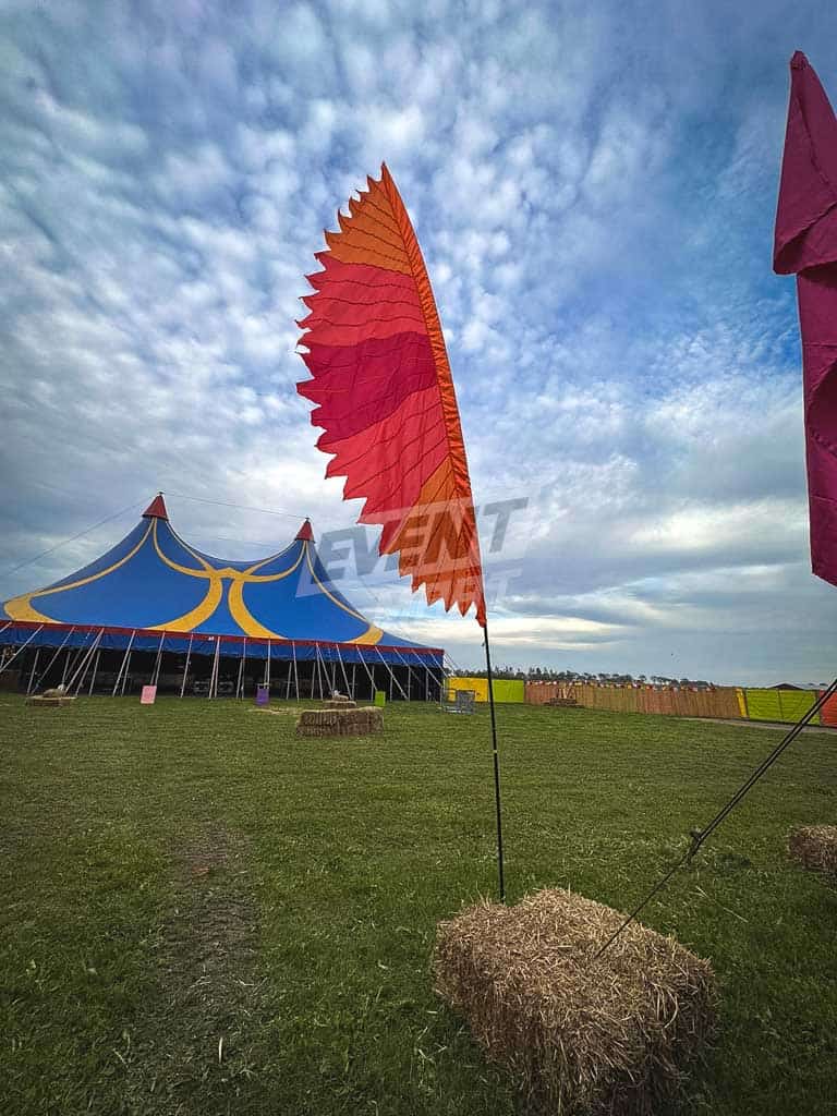 Festivalvlag Feniks (4.5m) - Afbeelding 12