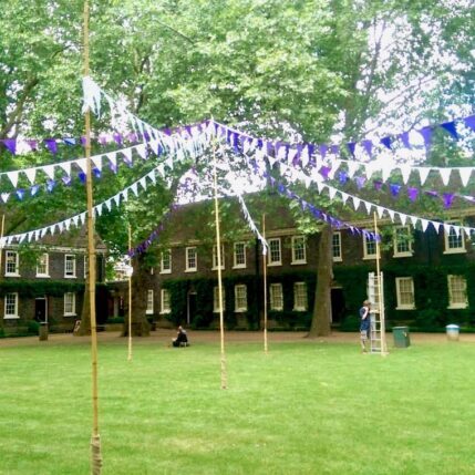 Bamboe HUB Constructie (9 palen) - Afbeelding 2