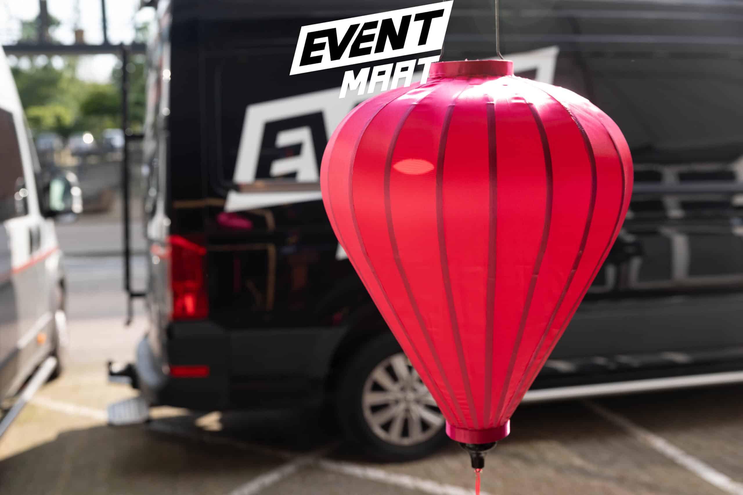 Sfeerlantaarn Ballon Ø60cm - Roze