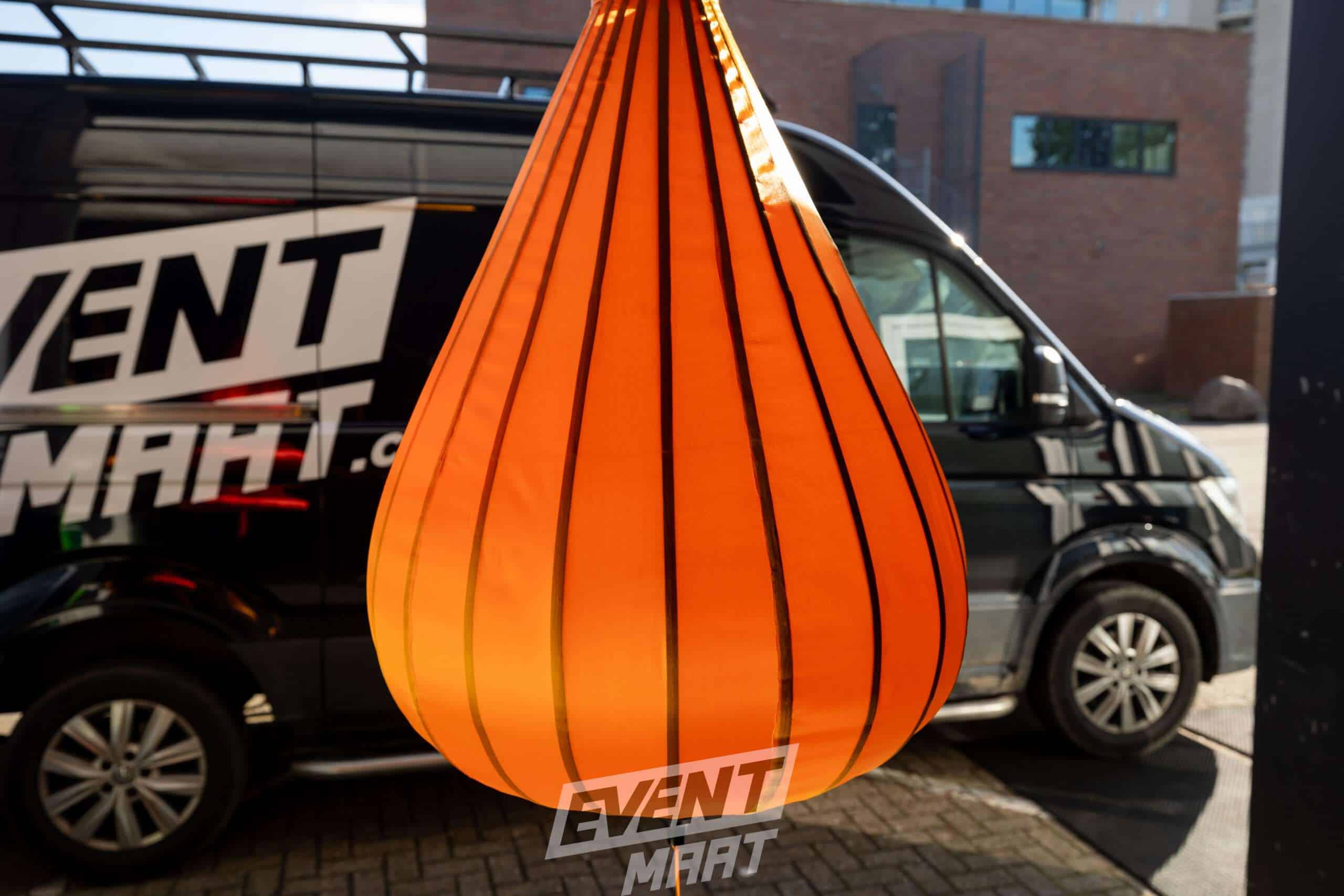 Sfeerlantaarn Druppel 100cm - Oranje - Afbeelding 5