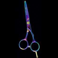 Tijeras corte de cabello peluqueros raugcci titanium tornasol 5
