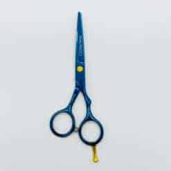 Tijeras de peluquería Raugcci Titanium azul de 5 pulgadas.