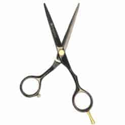 Tijeras corte de cabello peluqueros raugcci titanium negra 5