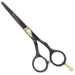 Tijeras corte de cabello peluqueros raugcci titanium negra 5