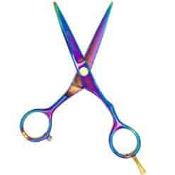 Tijeras corte de cabello peluqueros raugcci titanium tornasol 5