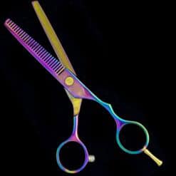 Tijeras Raugcci Línea Profesional Titanium Entresacar Tornasol