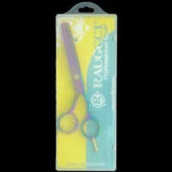 Tijeras Raugcci Línea Profesional Titanium Entresacar Tornasol
