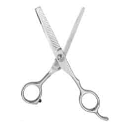 Kit de 2 Tijeras para Cabello Corte Deslizante 5.5" y Entresacar Sencilla Marca Rz en Acero Inoxidable - Imagen 2