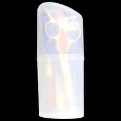 Kit de 2 Tijeras para Cabello Corte Doradas Microdentadas 5.5" y Entresacar Sencilla Marca Rz en Acero Inoxidable - Imagen 4