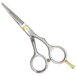 Tijeras corte de cabello peluqueros raugcci titanium plateada 4.5