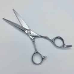 Tijeras de peluquería profesionales con corte deslizante de acero 440C.