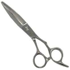 Tijeras profesionales Raugcci Línea Diamante para peluquería y estética.