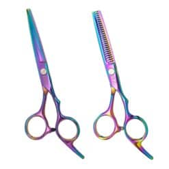 Kit dde 2 tijeras para cabello Tornasol RZ