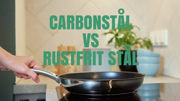 Carbonstålpande vs rustfrit stål