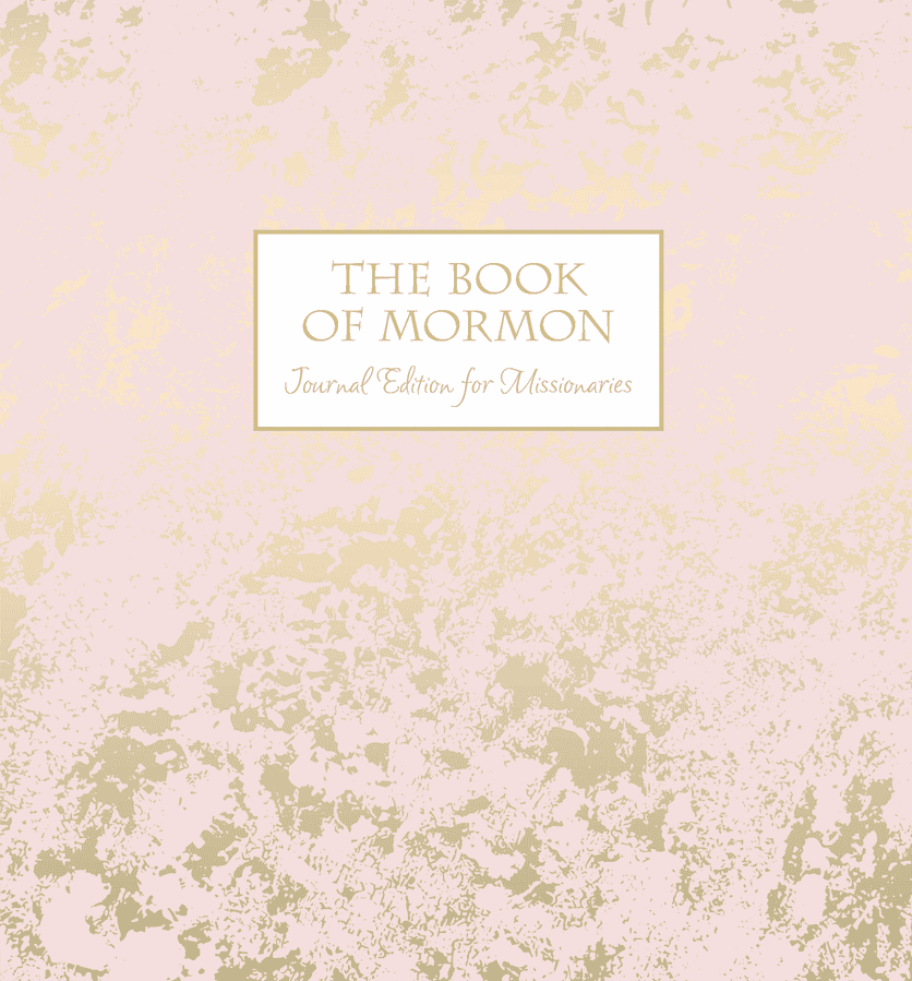 The Book of Mormon, a Journal for Sister Missionaries, Pink
