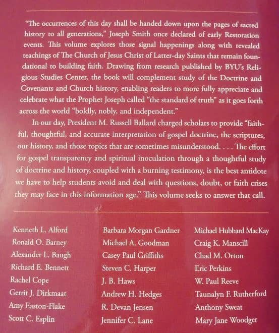 Raising the Standard of Truth: Exploring the History and Teachings of the Early Restoration - Image 2