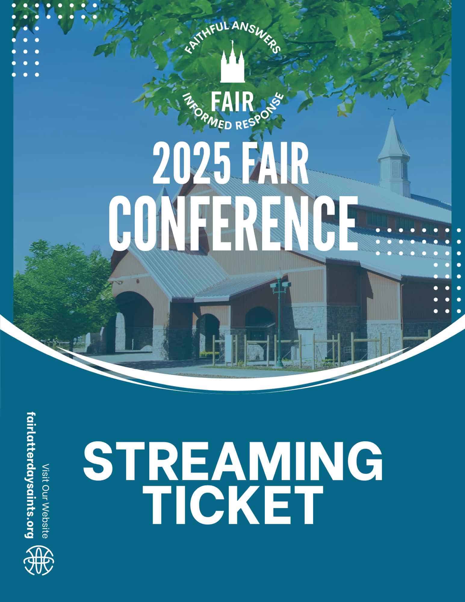 August 2025 FAIR Conference - Streaming