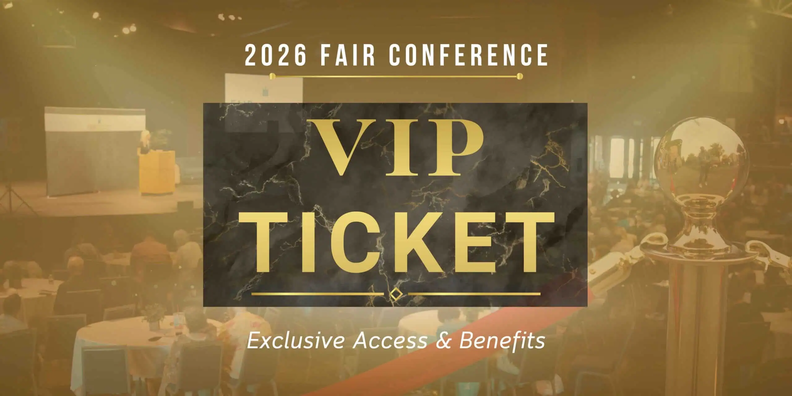 VIP Patron Ticket – 2026 FAIR Conference