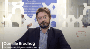 camille brodhag, fondateur et dirigeant de Moment up