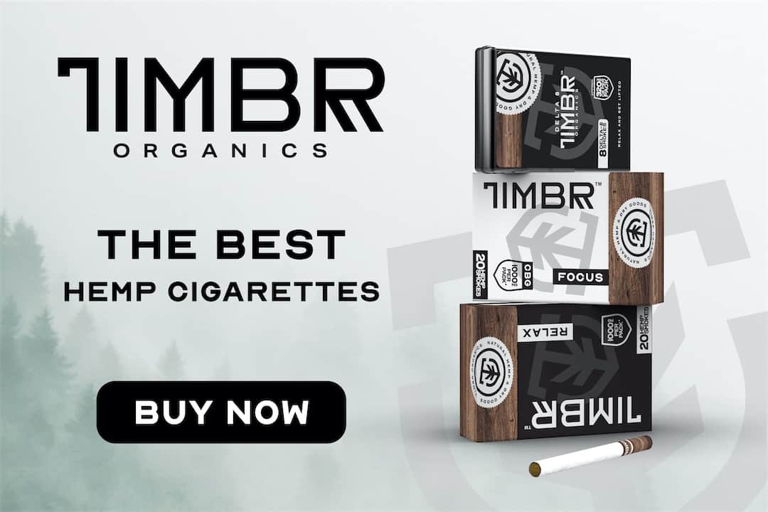 TIMBR Organics Hemp Cigarettes Review
