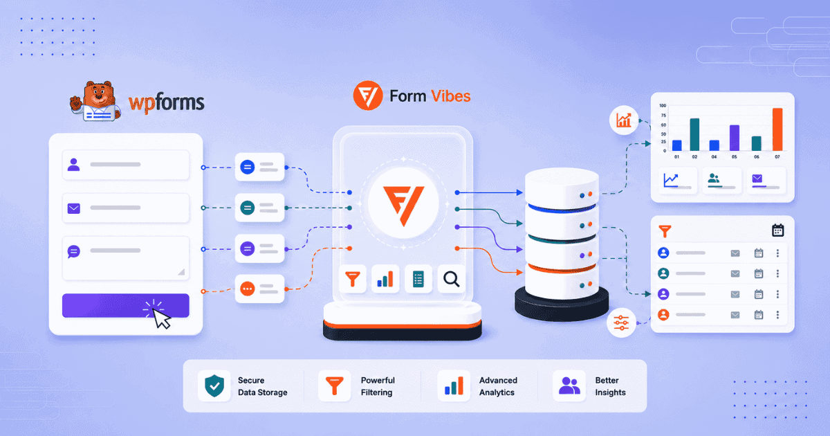 How to Save WPForms Submissions in WordPress (With Form Vibes)