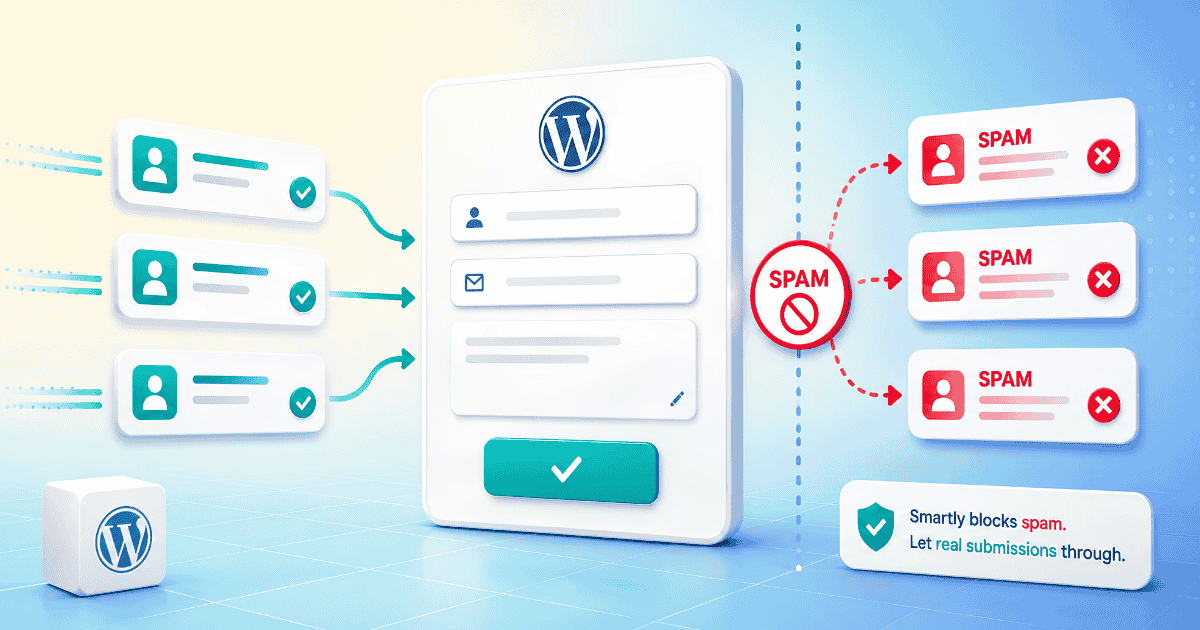 How to Stop Form Spam in WordPress