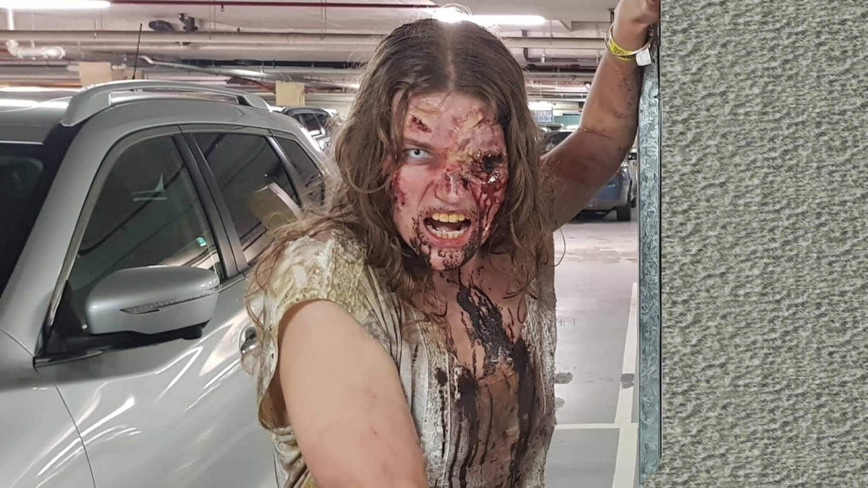 An image of Lucy the Zombie