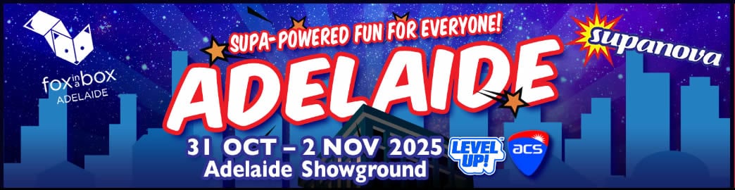 Fox in a Box Adelaide is going to be at Supanova 2025!