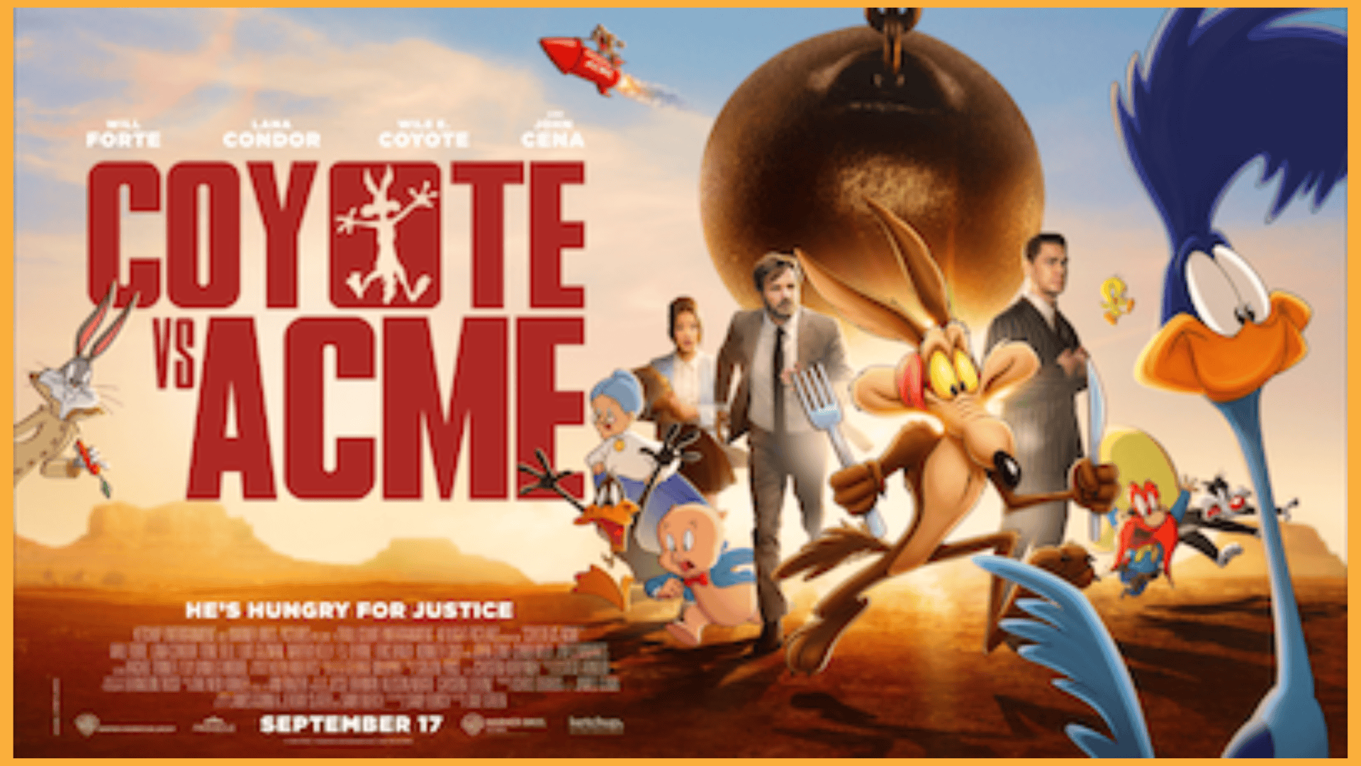 🎬 Book an Escape Room & Win COYOTE VS ACME Movie Passes! 🎬