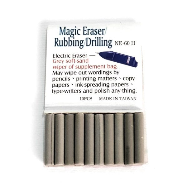Hard Tip electric eraser 10xpack refills