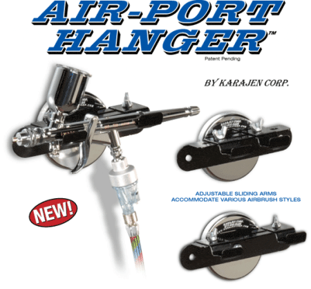 Air Port Hanger Magnetic Airbrush Holder