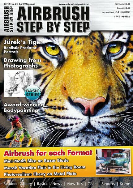Airbrush Step by Step Magazine  2/12