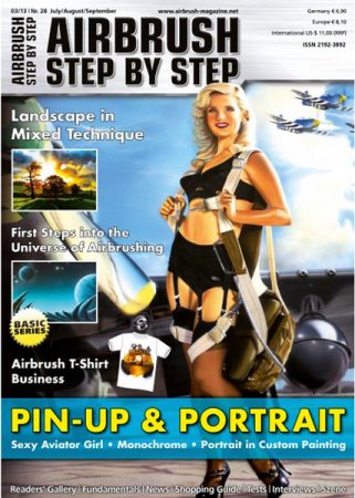 Airbrush Step by Step Magazine  3/13
